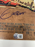 Edgar Wright Signed Autographed Baby Driver 12x18 Movie Poster Beckett BAS COA