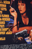 John Travolta Signed Autographed Pulp Fiction 11x17 Movie Poster Beckett COA