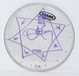 Danny Carey Tool Signed Stage Used 10" Drumhead Heptagram Autograph Beckett COA