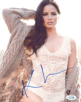 Katrina Law Signed Autographed 8x10 Photo Spartacus Arrow Actress ACOA COA