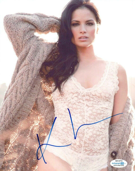 Katrina Law Signed Autographed 8x10 Photo Spartacus Arrow Actress ACOA COA