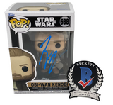 Ewan McGregor Signed Autograph Obi-Wan Kenobi Star Wars Funko Pop Beckett COA