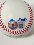 Gloria Allred Signed MLB Baseball Civil Women's Rights Attorney Beckett COA