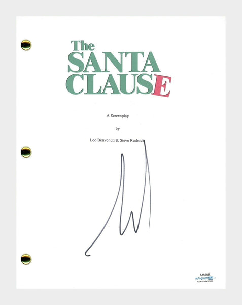 Tim Allen Signed Autographed The Santa Clause Movie Script Screenplay ACOA COA
