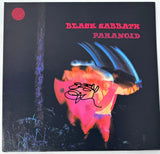 Ozzy Osbourne Signed Black Sabbath Paranoid Vinyl Album LP Autograph JSA COA