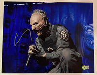 Corey Taylor Signed Autograph 11x14 Photo Slipknot Gray Chapter Beckett COA