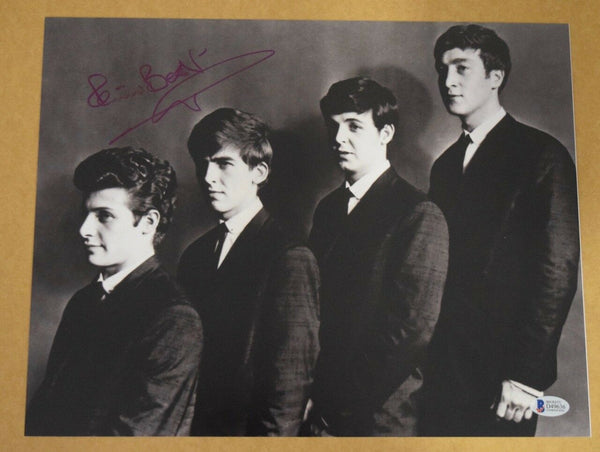 Pete Best Signed Autographed 11x14 Photo Drummer of THE BEATLES Beckett BAS COA
