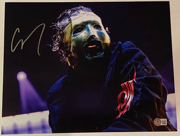 Corey Taylor Signed Autograph 11x14 Photo Slipknot Stone Sour Proof Beckett COA