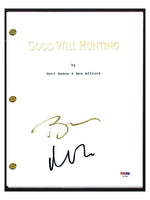 Matt Damon & Ben Affleck Signed Autographed GOOD WILL HUNTING Script PSA/DNA COA