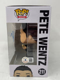 Pete Wentz Signed Funko Pop Rocks Fall Out Boy Pete Wentz #211 Autograph BAS COA