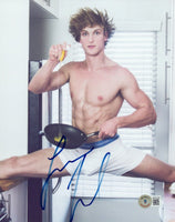 Logan Paul Signed Autographed 8x10 Photo Boxer Impaulsive Host Beckett COA