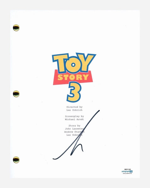 Tim Allen Signed Autographed Toy Story 3 Movie Script Full Screenplay ACOA COA