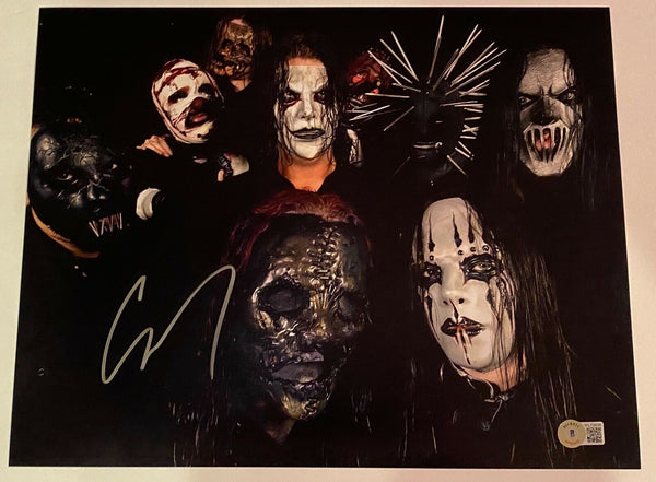 Corey Taylor Signed Autograph 11x14 Photo Slipknot Stone Sour Proof Beckett COA