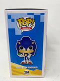 Ben Schwartz Signed Funko Pop Sonic The Hedgehog Emerald 284 Autograph BAS COA