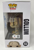 Andy Serkis Signed Autograph Funko Pop Gollum The Lord of The Rings Beckett COA