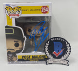 Post Malone Signed Autographed Funko Pop Rocks Figure #254 Beckett COA