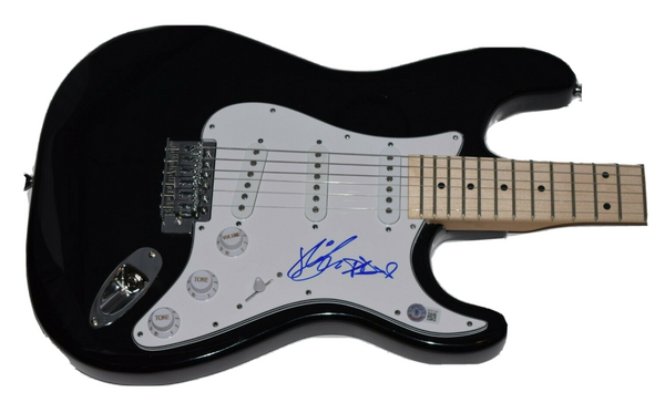 Damiano David Signed Autographed Electric Guitar Maneskin Beckett BAS COA