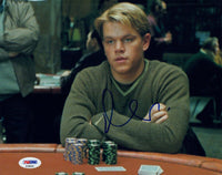 Matt Damon Signed Autographed 8x10 Photo ROUNDERS Mike McDermott PSA/DNA COA