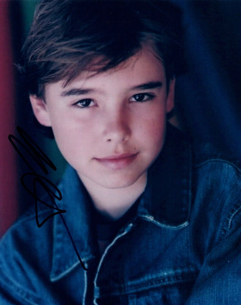 Evan Henzi Signed Autographed 8x10 Photo AN OPEN SECRET Child Actor COA