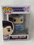 Roger Taylor Duran Duran Signed Funko Pop 128 Autograph Drummer Beckett COA