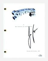 Jon Cryer Signed Autographed SUPERMAN IV 4 Movie Script Screenplay ACOA COA