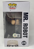 Christian Slater Signed Mr. Robot Funko Pop #478 Autograph Beckett COA