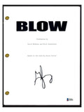 George Jung Signed Blow Movie Script Screenplay Drug Smuggler Boston Beckett COA
