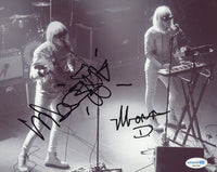 Drab Majesty Signed Autograph 8x10 Photo Deb Demure Mona D Band ACOA COA