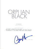 Graeme Manson Signed Autographed ORPHAN BLACK Pilot Episode Script COA VD