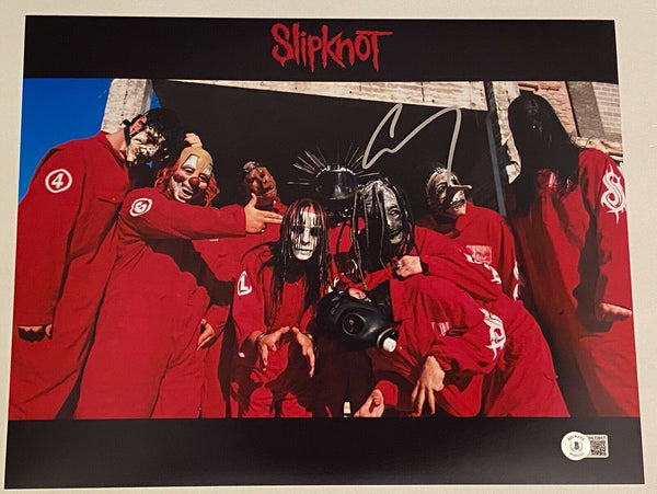 Corey Taylor Signed Autograph 11x14 Photo Slipknot Stone Sour Proof Beckett COA