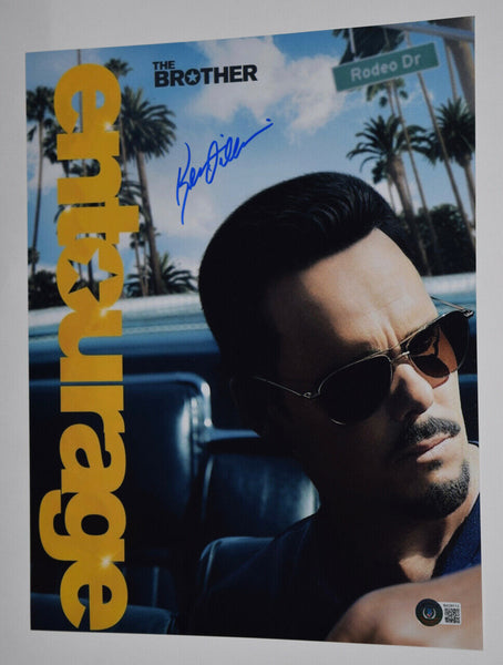 Kevin Dillon Signed Autographed 11x14 Photo Entourage Johnny Drama Beckett COA