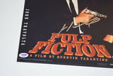 John Travolta Signed Autograph PULP FICTION 11X17 Movie Poster Photo PSA/DNA COA
