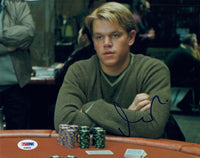 Matt Damon Signed Autographed 8x10 Photo ROUNDERS Mike McDermott PSA/DNA COA