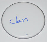 Clown Shawn Crahan Signed Autographed 12" Drumhead SLIPKNOT Beckett BAS COA