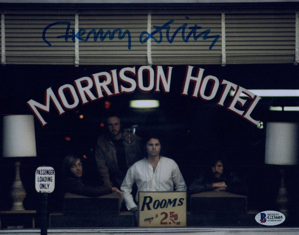 Henry Diltz Signed 8x10 Photo The Doors Morrison Hotel Photographer Beckett COA