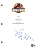 Jeff Goldblum Signed Autograph Jurassic Park Movie Script Screenplay Beckett COA