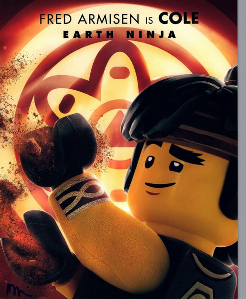 Fred Armisen Signed Autographed 8x10 Photo The LEGO Ninjago Movie COA