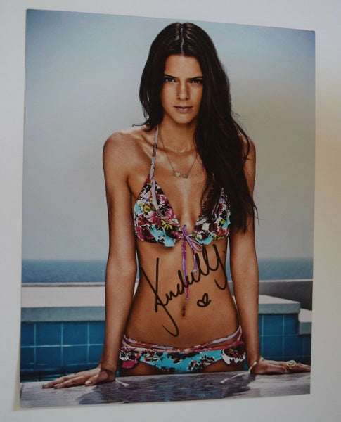 Kendall Jenner Signed Autographed 11x14 Photo Hot Sexy Model COA VD