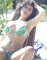 CJ Sparxx Signed Autographed 8x10 Photo Sexy Playboy Playmate Model COA