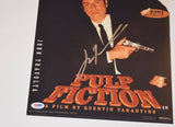 John Travolta Signed Autograph PULP FICTION 11X17 Movie Poster Photo PSA/DNA COA