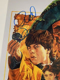 THE GOONIES Cast Signed 11x17 Poster Richard Donner Jeff Cohen Robert Davi COA