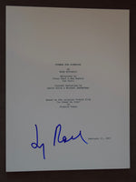 Jay Roach Signed Autographed DINNER FOR SCHMUCKS Full Movie Script