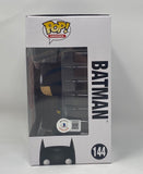 Christian Bale Signed Autographed Batman Funko Pop #144 Dark Knight Beckett COA