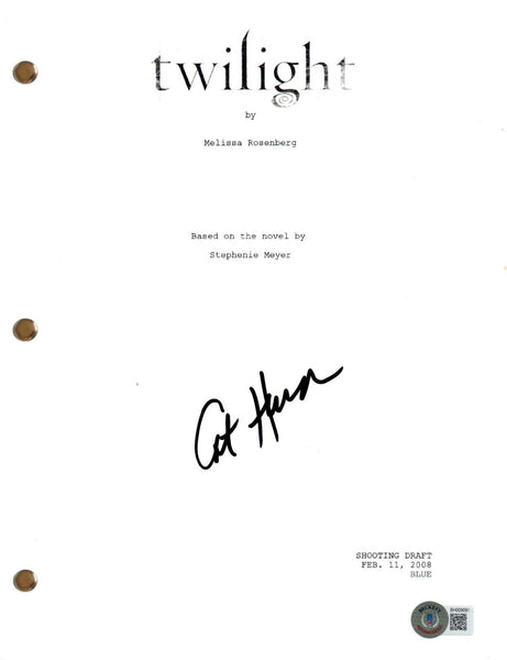 Catherine Hardwicke Signed Autograph Twilight Full Movie Script Beckett COA