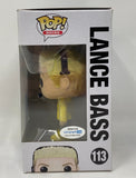Lance Bass Signed Autograph Nsync Funko Pop Rocks #113 Figure ACOA COA