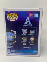 Zoe Saldana Signed Autograph Avatar Neytri Funko Pop 1322 Beckett COA