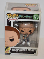 Dan Harmon Signed Rick and Morty WEAPONIZED MORTY 173 Funko Pop Figure COA