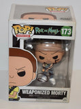 Dan Harmon Signed Rick and Morty WEAPONIZED MORTY 173 Funko Pop Figure COA
