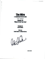 Seth Gilliam Signed Autograph THE WIRE Pilot Script COA