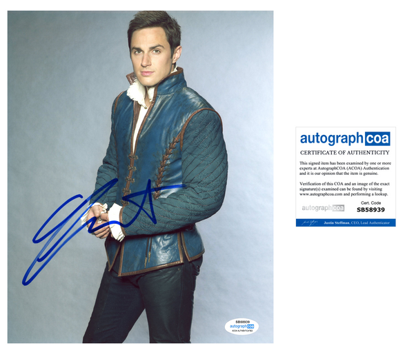 Andrew J West Signed Autograph 8x10 Photo Once Upon A Time Actor ACOA COA